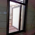 Powder Coated Single Hung Windows Aluminium Frame Casement Window