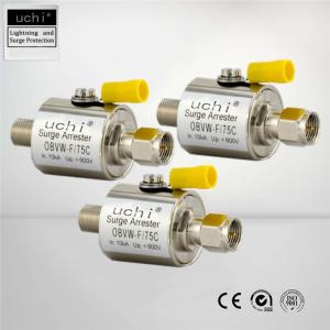 75Ohm Surge Protection Device SPD 20kA , Coaxial Cable Lightning Arrestor