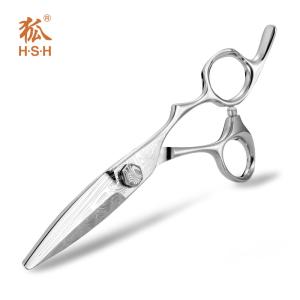 Quality Damascus Pattern Antique Barber Scissors Sliding Cutting Customized Logo wholesale
