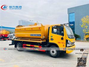 Quality LHD Dongfeng Duolicar 8cbm Vacuum Suction Truck wholesale