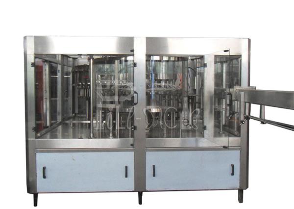 Carbonated Drink Beverage PET Plastic Glass 3 In 1 Monobloc Bottling Machine /