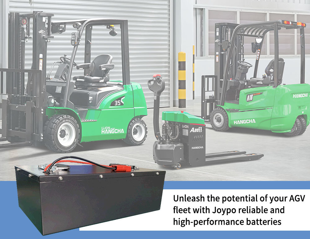 Lithium AGV Battery Pack 48V Forklift LiFePO4 Battery For Warehousing