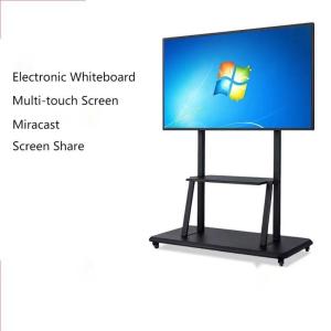 Quality 120G ROM Digital LCD Whiteboard Flat Panel For School Classroom 55 65 75 85 98inch wholesale