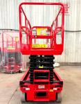 Battery Powered 4-14m Electric Movable Scissors Construction Lift with Hydraulic