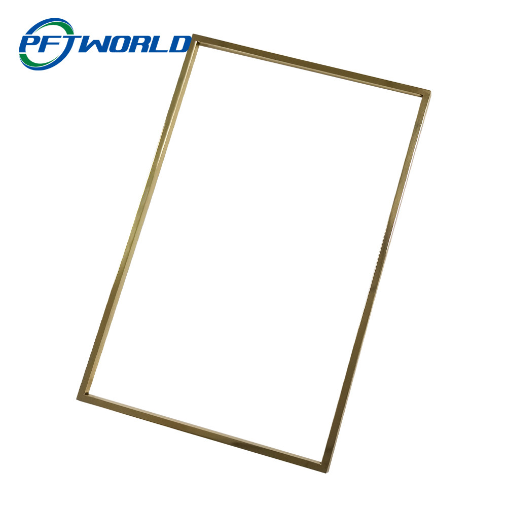 Electropolished Laser Cut Sheet Metal Parts 2D 3D AutoCAD Drawing Bead Blasted