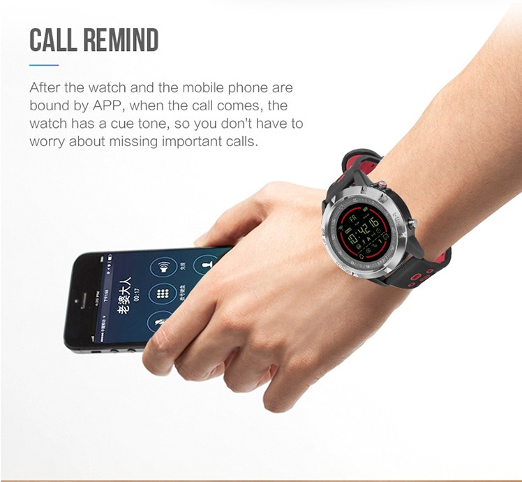 Creative Round Shape Smartwatch 12pin 1.54 "240*240 Screen Motor Startup