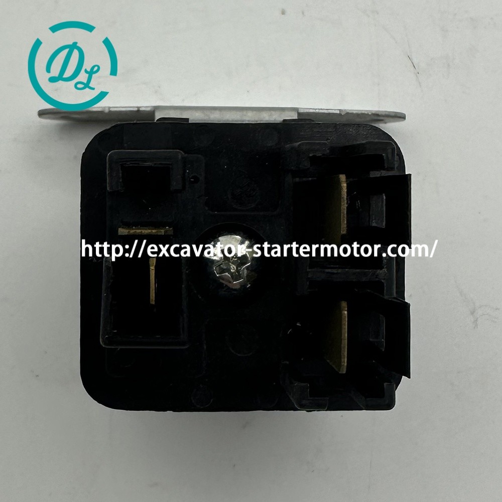 12 VDC 119650-77911 Glow Plug Relay 3A Yanmar Excavator Spare Parts