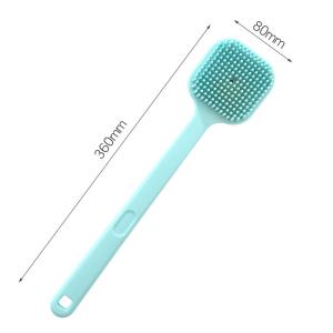 Quality Sustainable Long Handle Silicone Exfoliate Back Brush For Shower wholesale