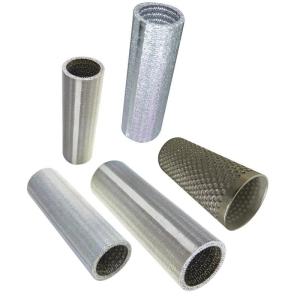 Quality Stainless Steel 304 Sintered Mesh Filter Element Micron Grade Sintered Tube wholesale