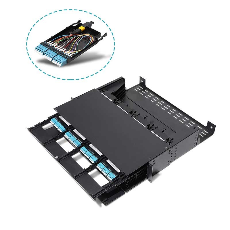 ABS Lightweight 144 Core MPO LC 24F Optical Cassettes