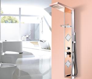 Quality High Gloss Painting ODM 304SUS Thermostatic Shower Set wholesale