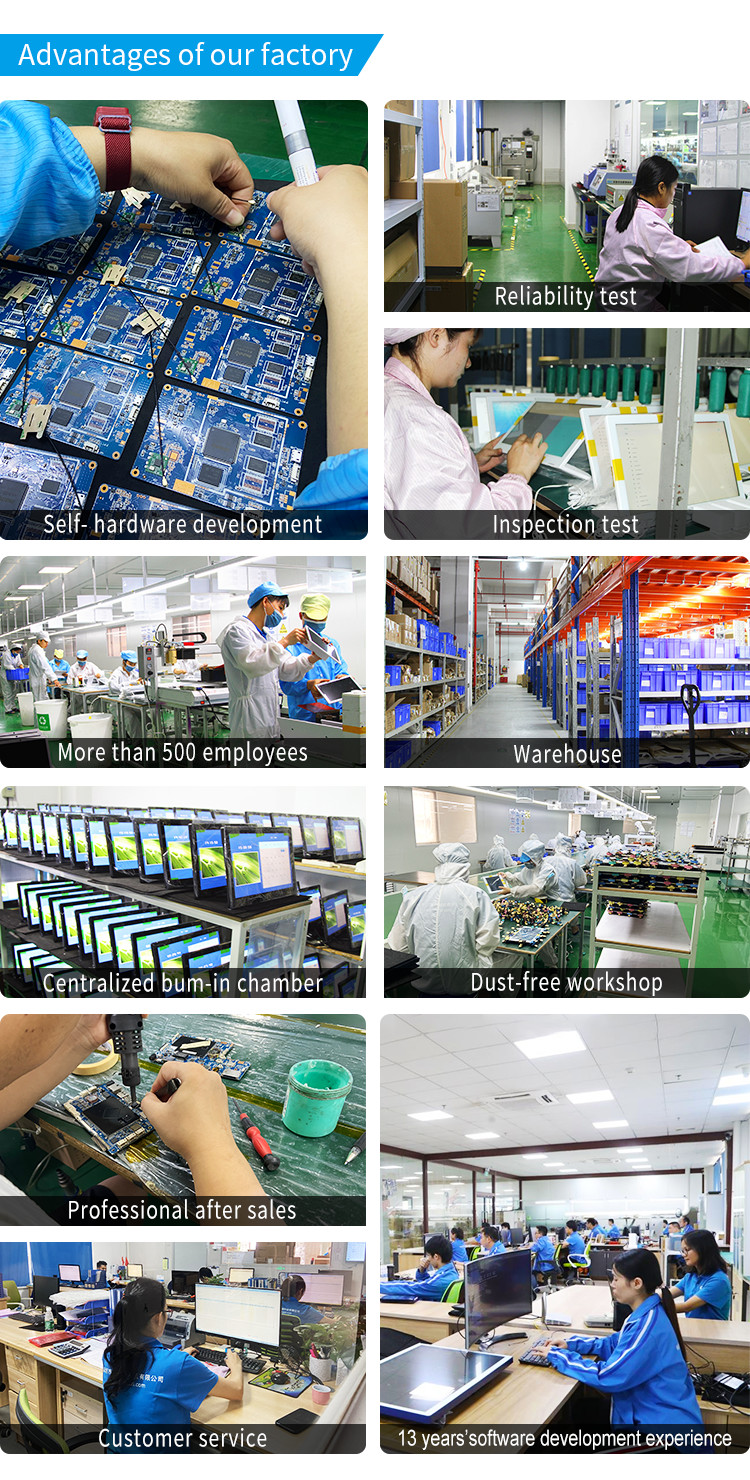 Android 12 OS IPS NFC Smart TV Digital Signage Interactive LCD Screen