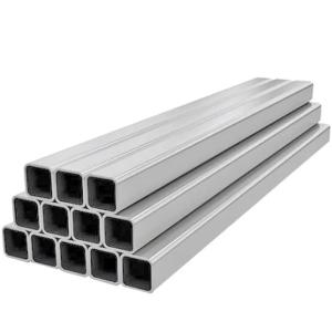 Quality 3*3 Sizes Hollow Rectangular Aluminum Pipe 6063 Alloy Aluminum Square Tube wholesale