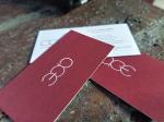 Full Color Custom Shaped Business Cards Offset Printing With 0.7mm Thickness