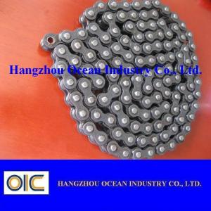 Quality 9.53 Mm Motorcycle O Ring Steel Chain With 2.5 Lbs Weight Black wholesale
