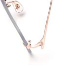 Flat Mirror Ladies Street Shooting Square Frameless Glasses Trendy 130MM