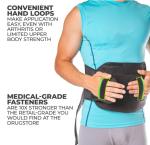 XXXL Double Strap LSO Back Brace With Therapy Gel Pack