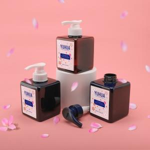 Quality MSDS Plastic Packaging Bottles 400ml Hair Care Press Pump Sprayer PET Container wholesale