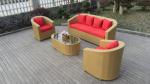 5pcs outdoor wicker garden rattan sofa set high-end quality rattan sofa