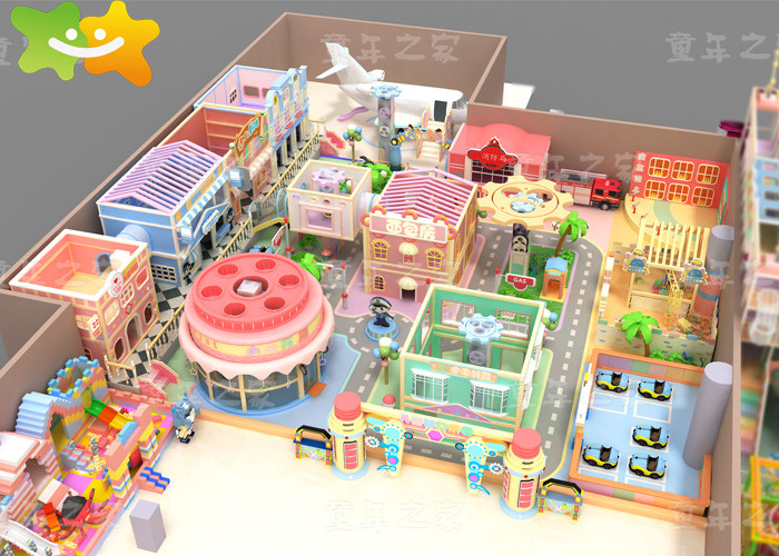 Games 3-12 Years Old Kids Indoor Playground Equipment High Altitude Challenge
