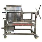 30KG Weight Stainless Steel Precision Plate and Frame Multilayer Filter for