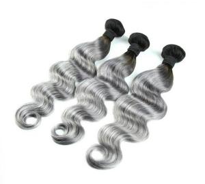 Quality Professional Remy Wet and Wavy Ombre Human Hair Extensions For White Girl wholesale