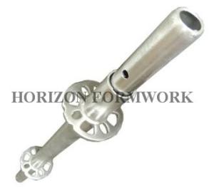 Quality Vertical Support Ringlock Scaffolding System Q345 Steel Pipe 2.5m Length wholesale