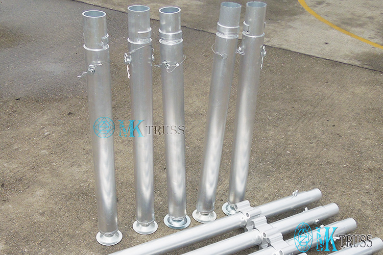 1200*2400mm Anti-slip Aluminium Frame Mobile Stage Platform for Outdoor Entertainment