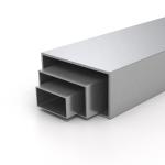 6063 T5 T6 Alloy Powder Coated Aluminium Hollow Section