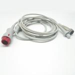 Round 12 Pin Mindray Cardiac ECG Electrode Cable ISO13485