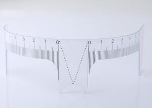 Quality Flexible Permanent Makeup Tattoo Accessories Standard Eyebrow Ruler For Beginner wholesale