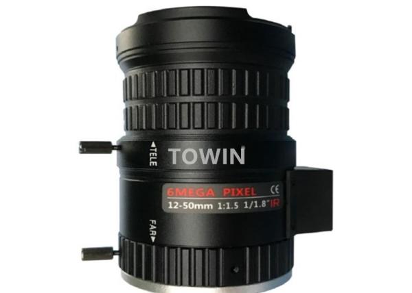12-50mm,6 Megapixel P iris CS mount Lenses,CCTV Lens, 1/1.8" well match