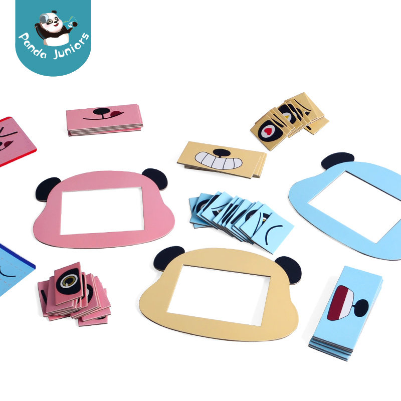 Face Changing Matching Puzzle Educational Montessori Toy for Preschooler