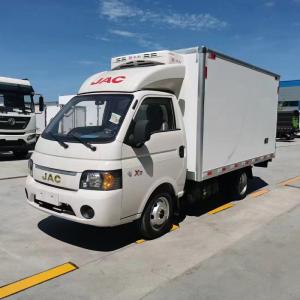 Quality Gasoline Engine JAC X5 Mini Refrigerated Truck For Food Transport wholesale