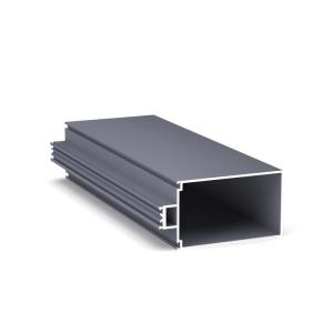 Quality 6063A 6060 rectangular Aluminum Extruded Profile Weather Resistant wholesale