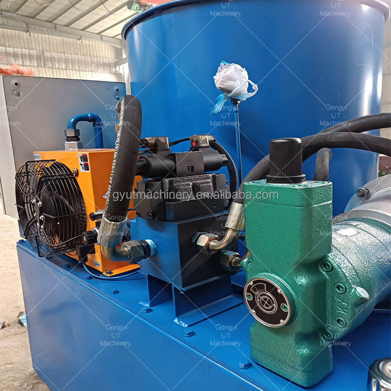 7cm Piston Press Hydraulic Wood Sawdust Briquette Machine for Wood Biomass Briquette