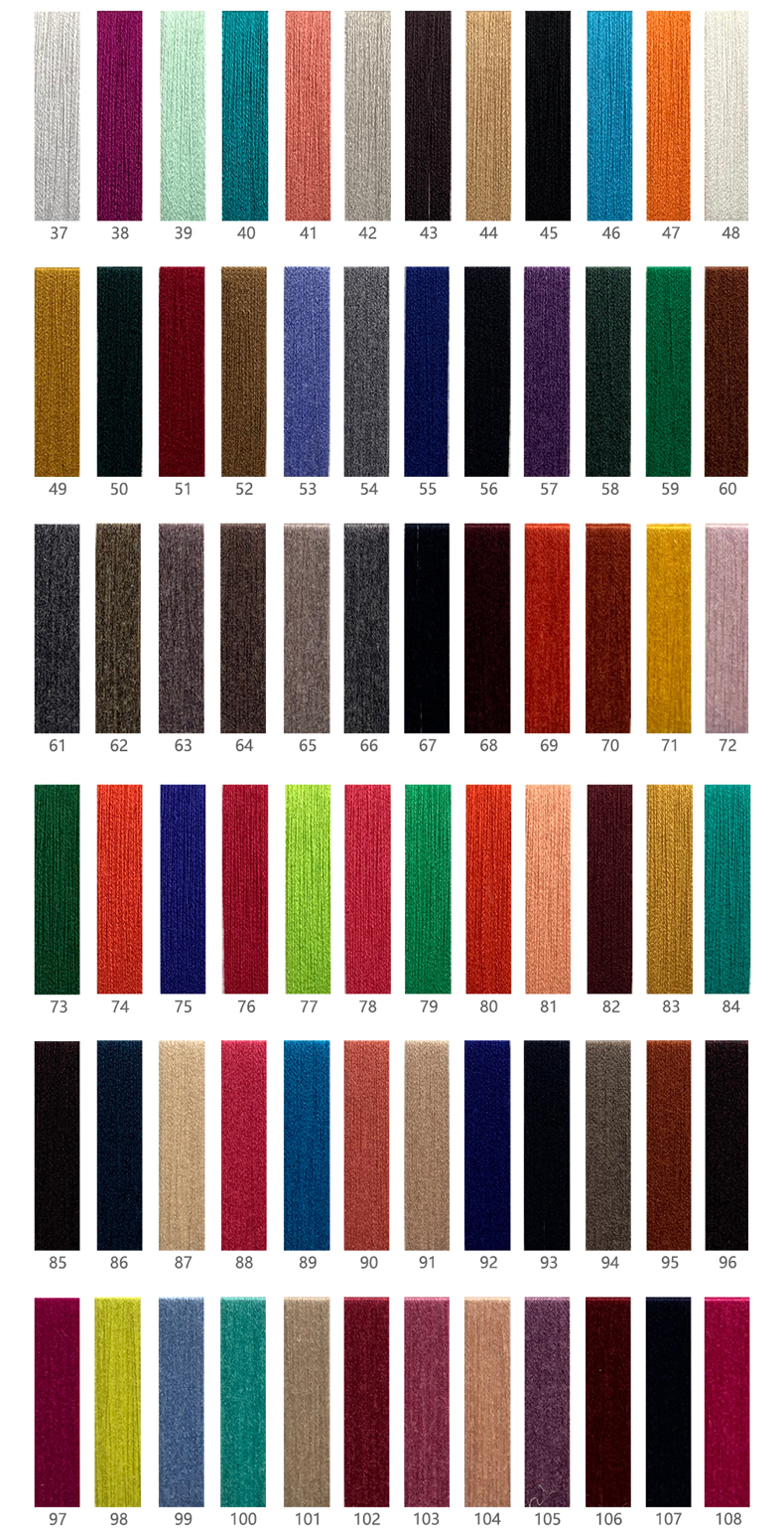whole free samples super soft 28S/2 2/20NM 50%AC30%NY20%PBT 100 colors stock machine core spun yarn