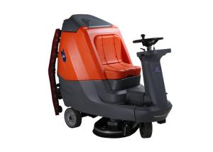 China Customized Ride On Floor Cleaner / Industrial Ride On Cleaning Machines on sale