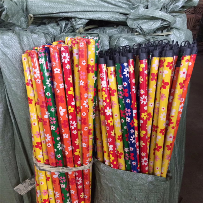 Natural Opening Thread Screw 3.0cm Wooden Mop Handles