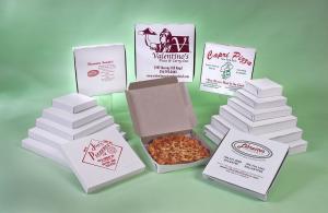 China Alternative pizza box , Size varied,Diversity of printing,customized box on sale