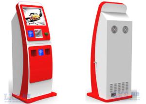 Quality Touch Screen Ticket Vending Kiosk Standing , Automatic Card Vending Machine wholesale