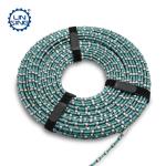 ODM Supported 7.3mm Sintered Bead Plastic Diamond Wire Saw for Cutting Granite