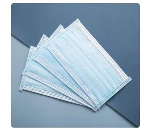 Quality Earloop 3 Ply Surgical Face Mask / 3ply Disposable Medical Face Surgical Mask wholesale