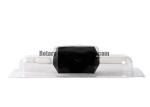Clear Disposable Tattoo Tubes Diameter 30mm Black Ringed Ribbed Tattoo Grip