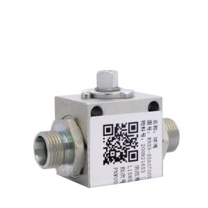 Quality High Pressure Hydraulic Cut-Off Valve Straight Customized Ball Valve 3 way wholesale