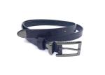 Womens Genuine Leather Belt With Square Metal Pin Buckle / Casual Dress Belt