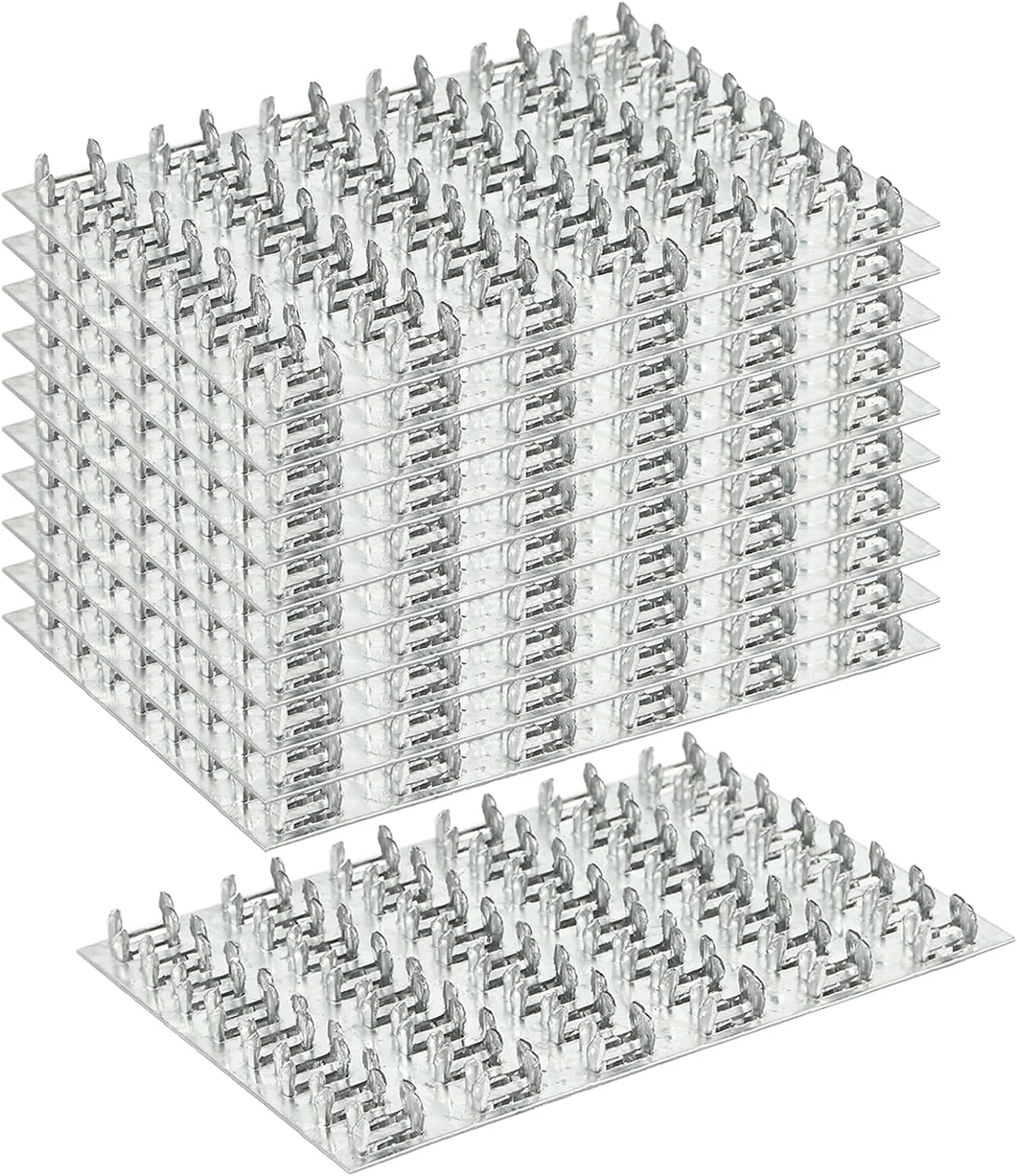 Wood Roofing Connector Galvanized Sheet Truss Mending Plate with Nail Teeth 1mm Thick
