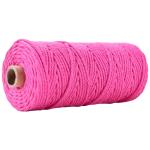 Green 3 Strand Twisted Nylon Rope 3mm Macrame Braided Cotton Rope