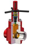 Alloy Steel Mud Gate Valve 2000-15000psi Of Oilfield Application