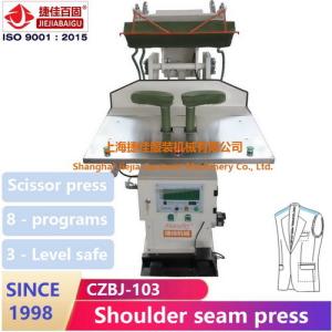 Quality Steam Commercial Linen Press Machine 1500 Watt Auto PLC wholesale